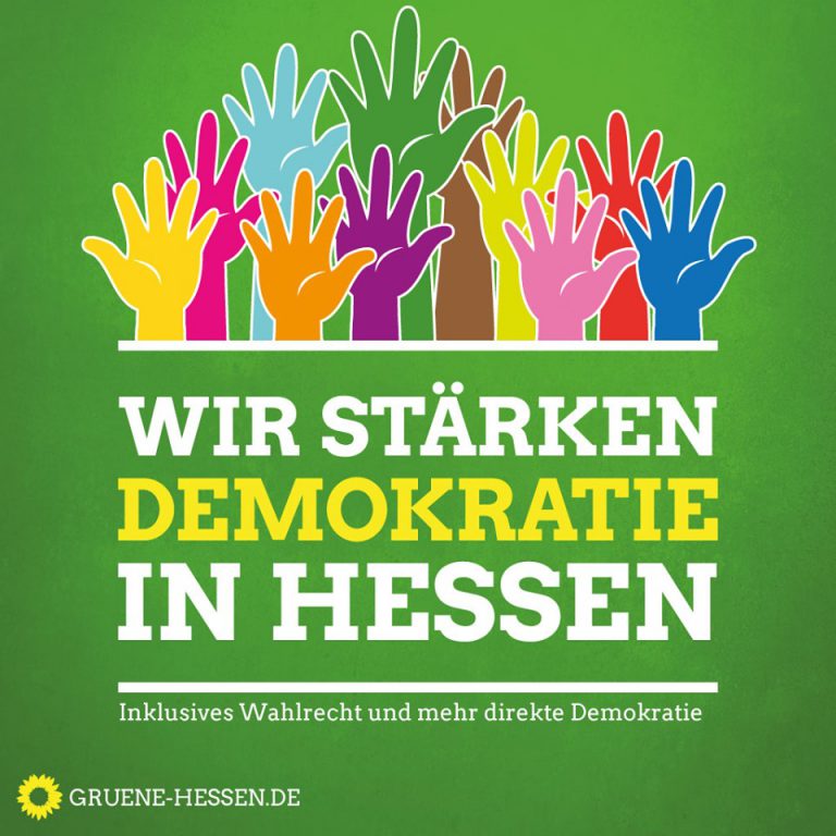 Wir stärken die Demokratie in Hessen! (Pressemitteilung)