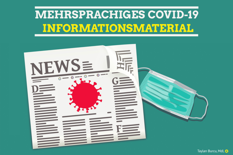 Mehrsprachiges Informationsmaterial zur Covid-19 Pandemie